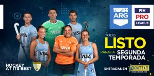 YA ESTN A LA VENTA LAS ENTRADAS PARA LA FIH HOCKEY PRO LEAGUE BUENOS AIRES 2020